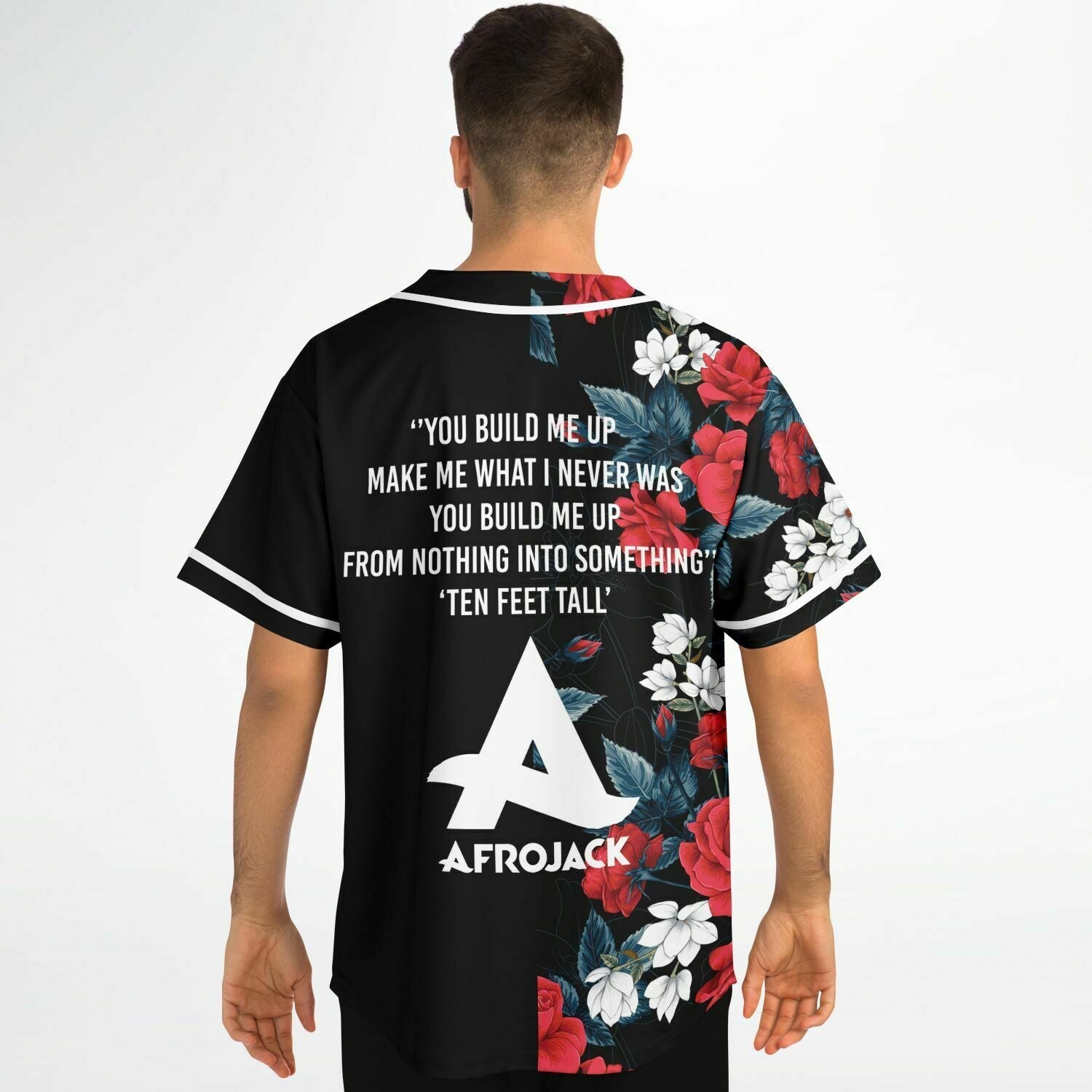 Edwin F Baseball Jersey Afro