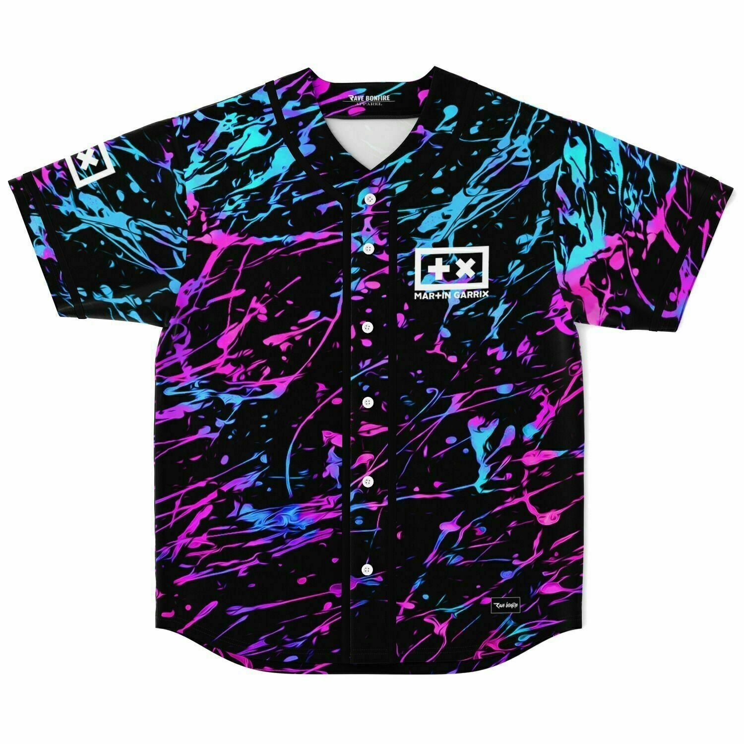 Martin Garrix paint splatters jersey