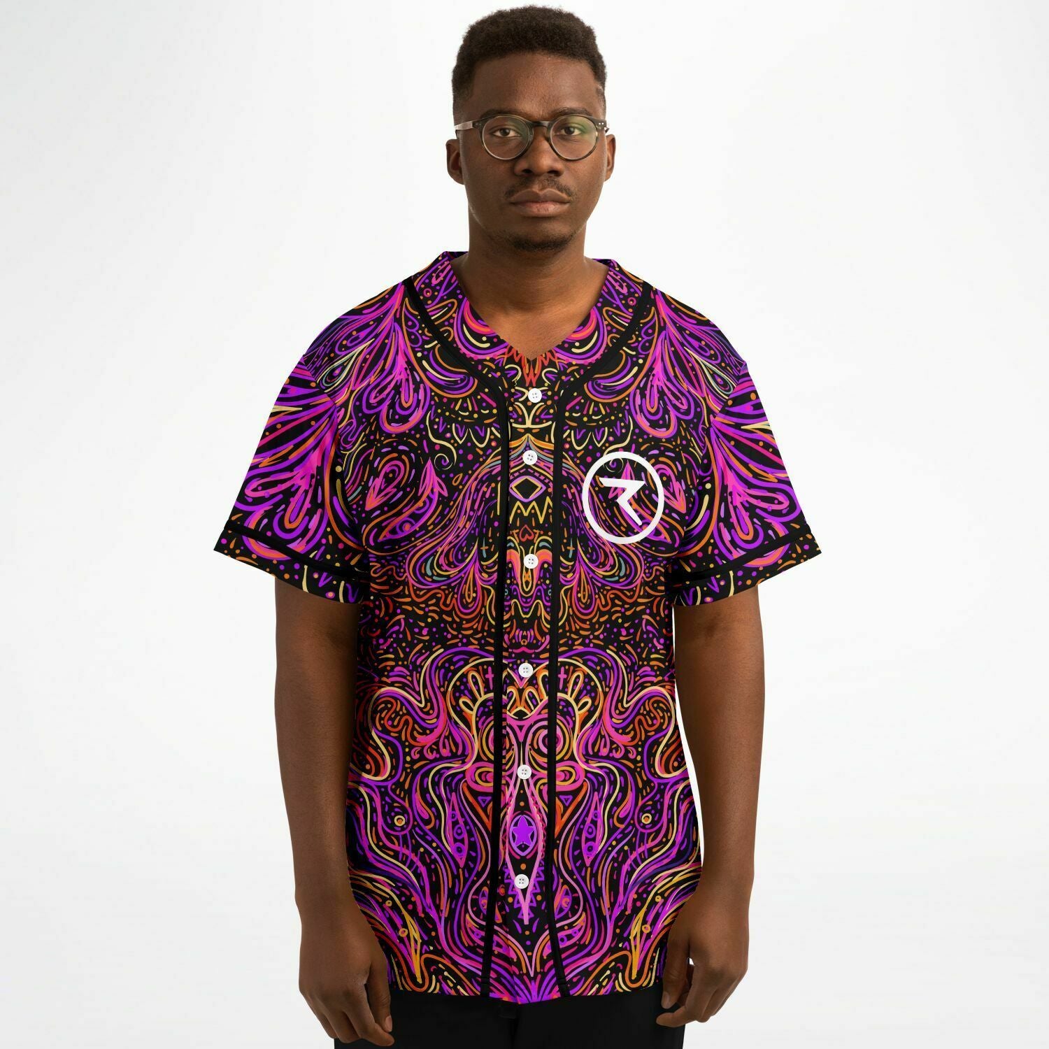 Trippy set baseball jersey