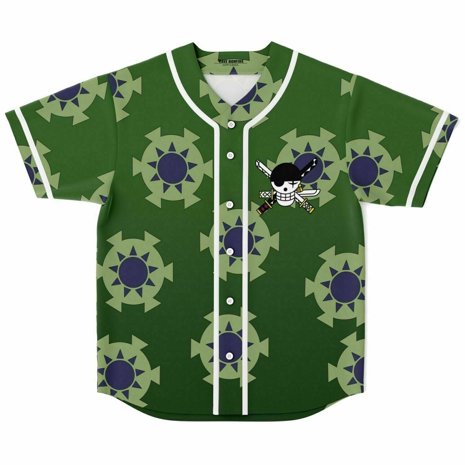 Zoro cosplay Baseball Jersey