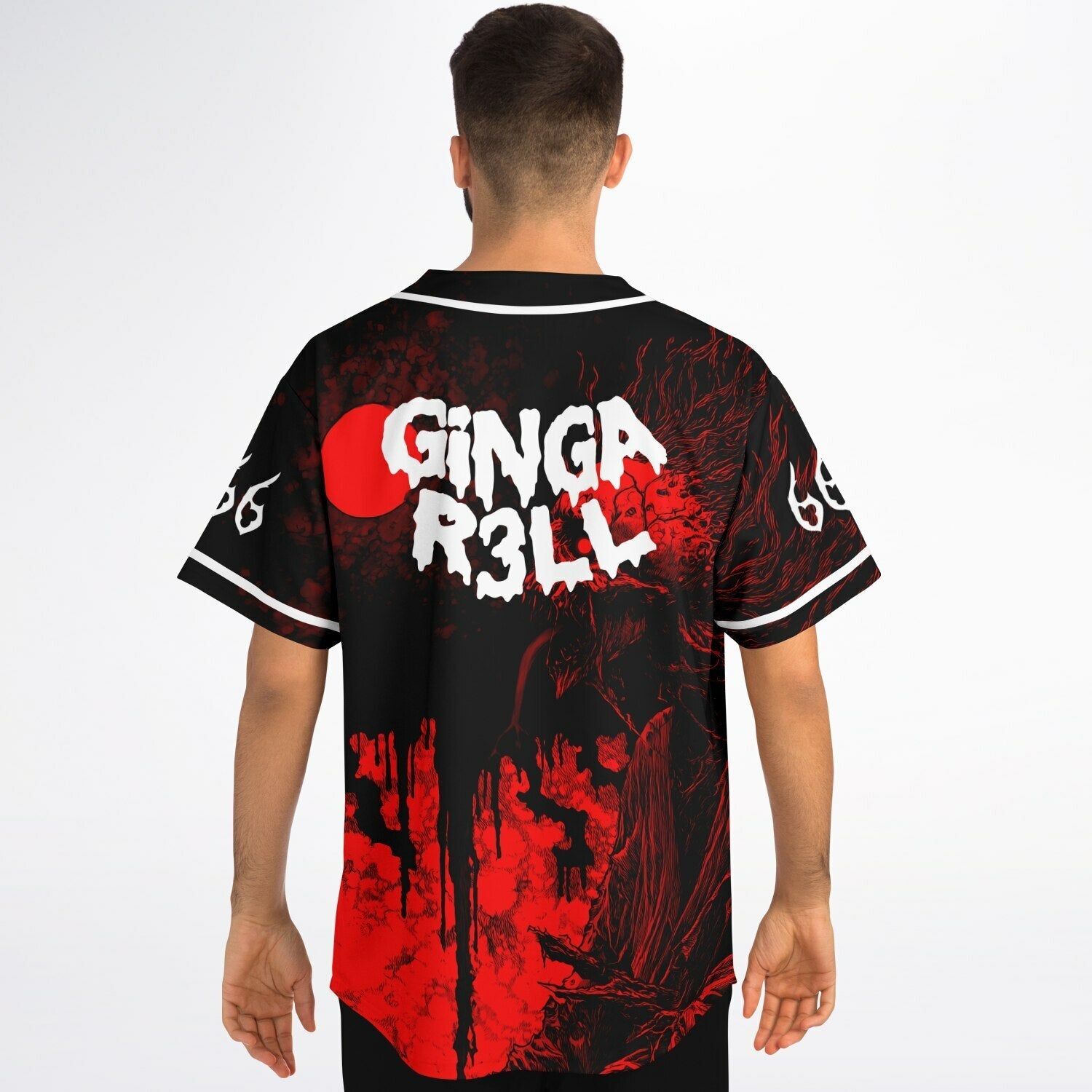 Ginga R3ll custom Baseball Jersey