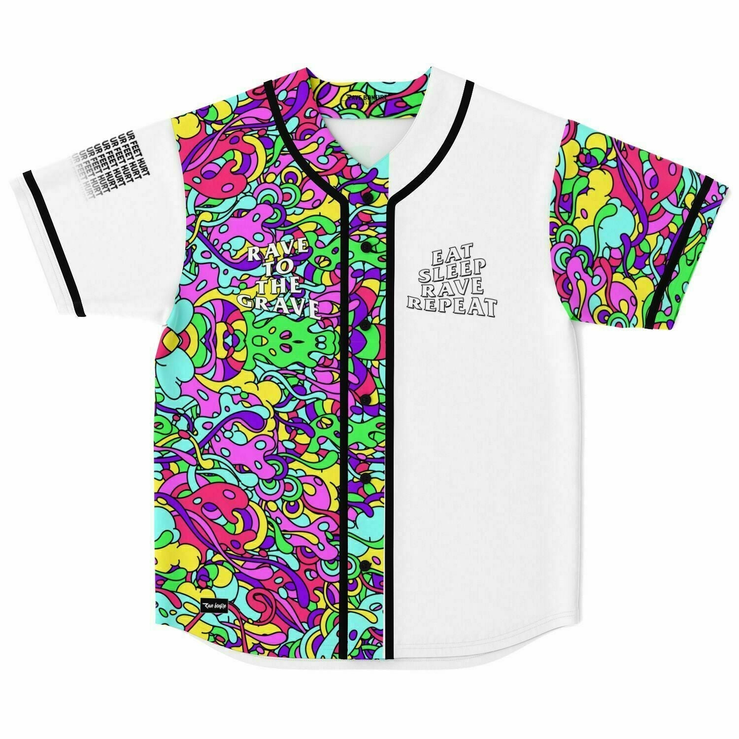 Plur Vibes Baseball Jersey