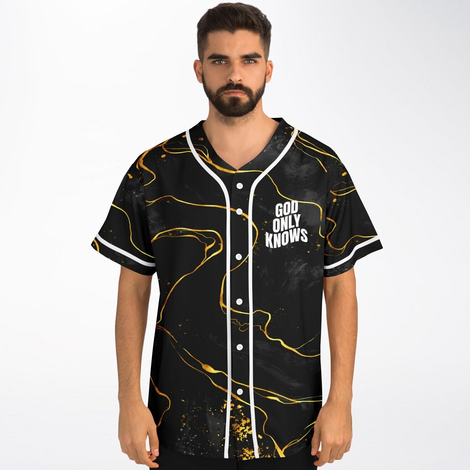 God only knows custom Baseball Jersey