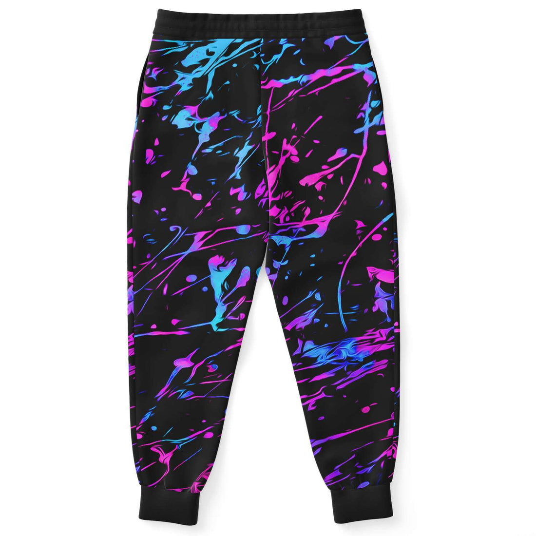 Colorful paint splash jogger