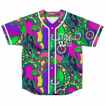 Peace love and wubz Baseball Jersey