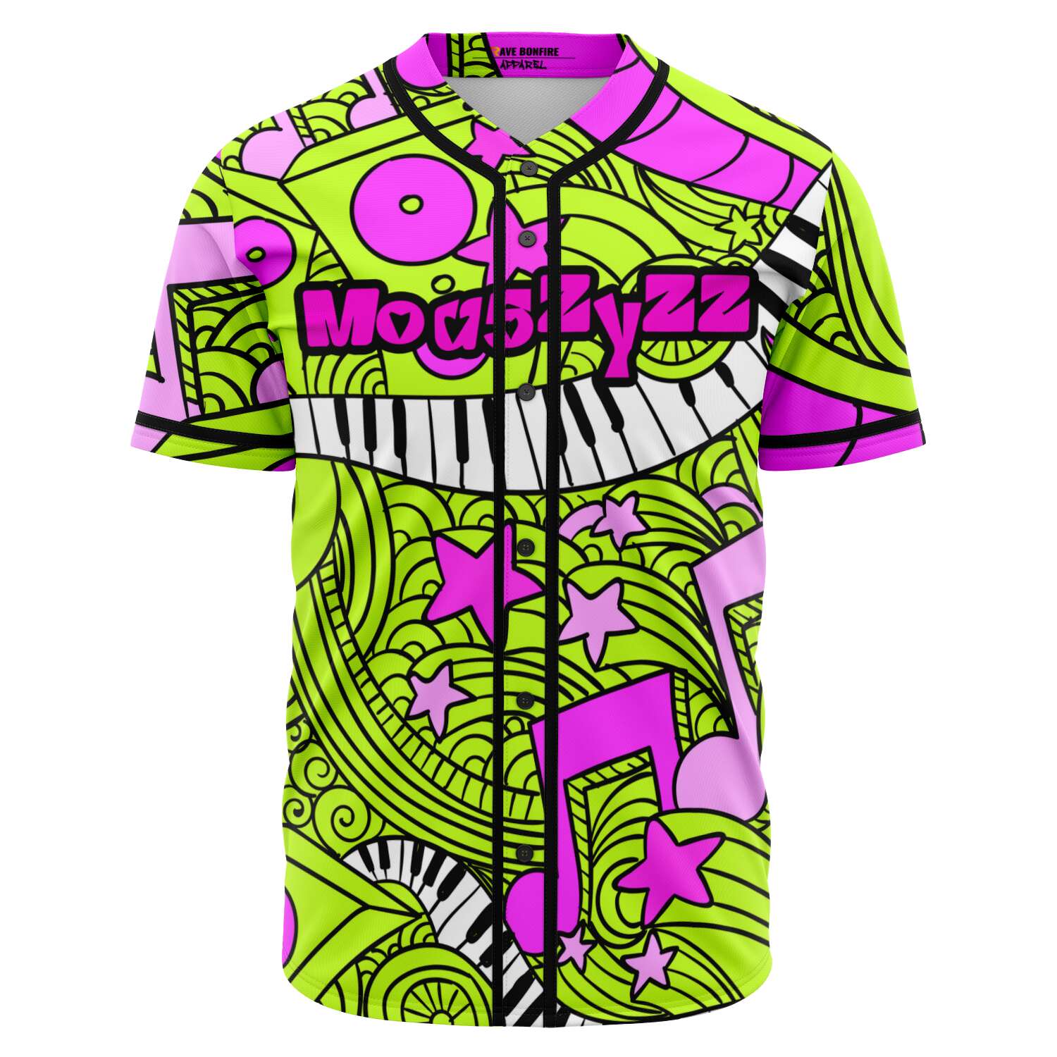 Green Mou5ZyZZ baseball jersey