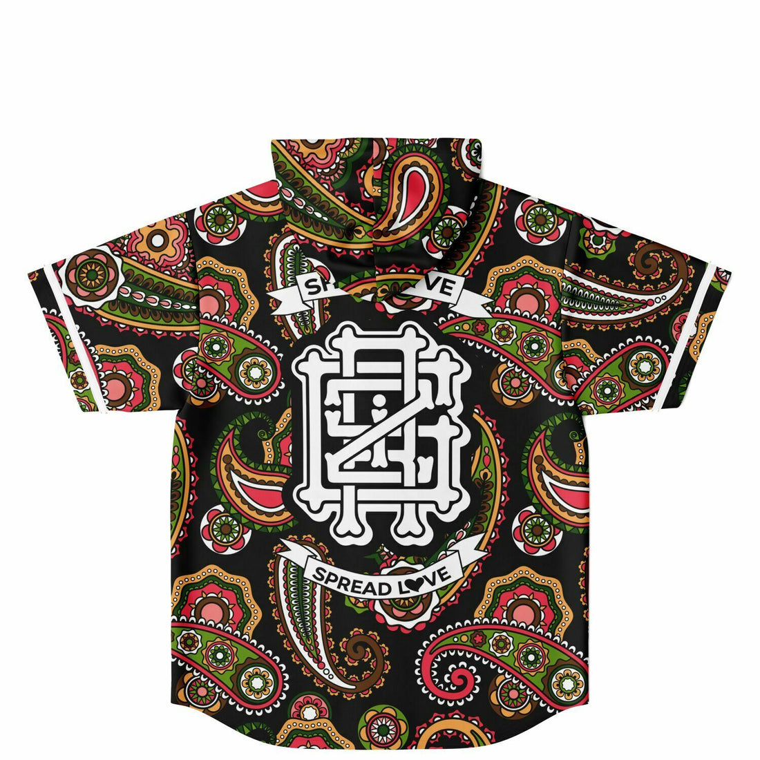 Spread love Griz hooded jersey shirt