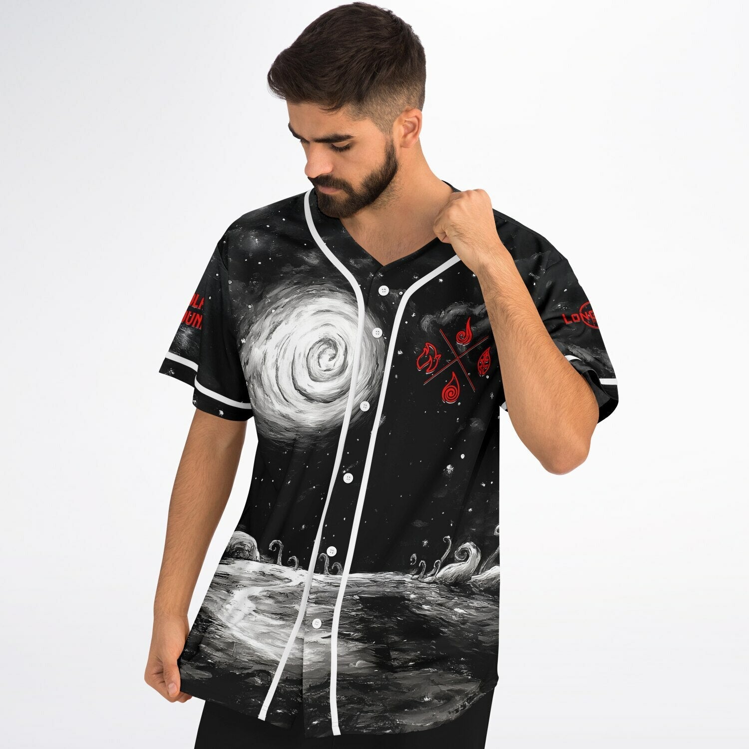 Elements night before litmas custom Baseball Jersey