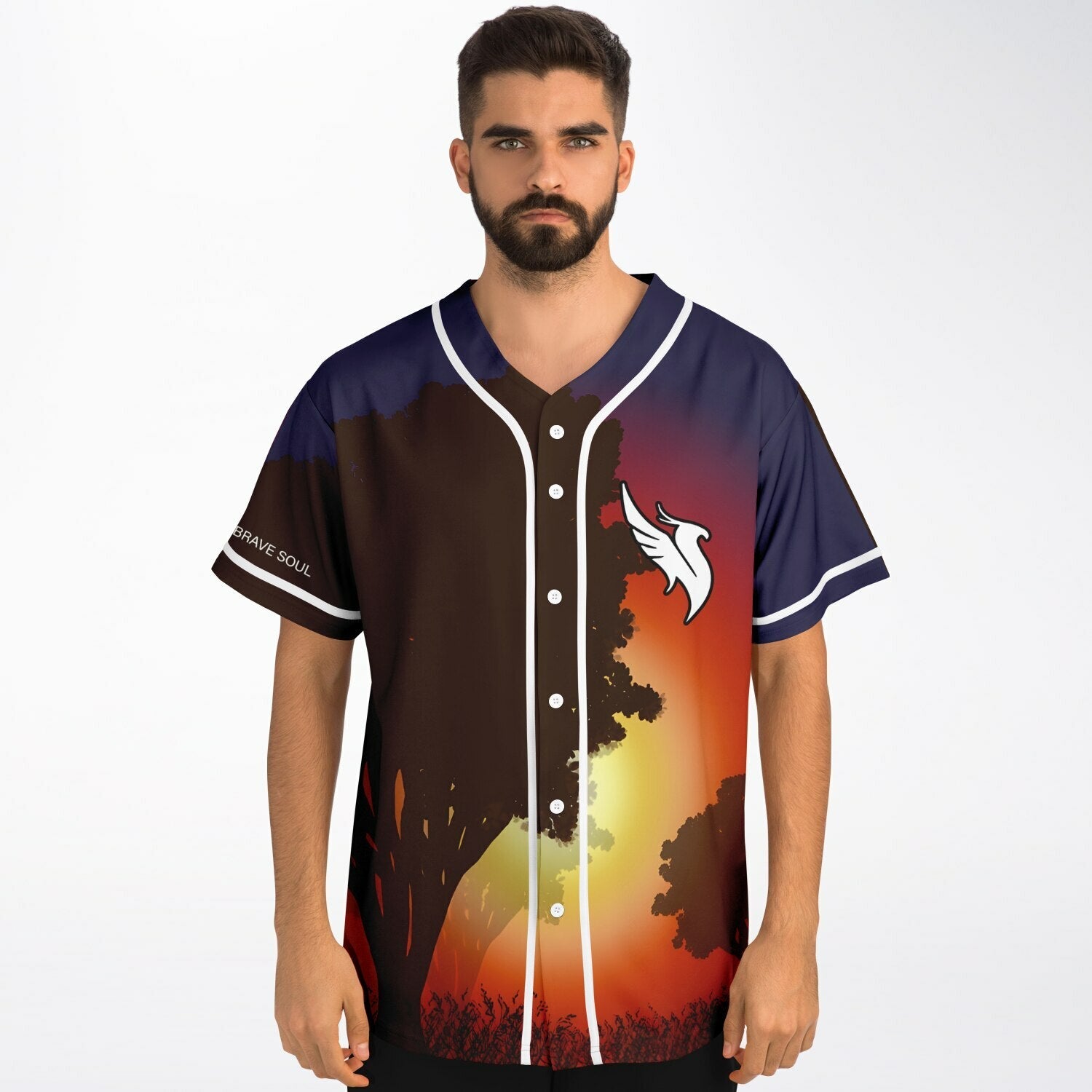 Azul custom Baseball Jersey