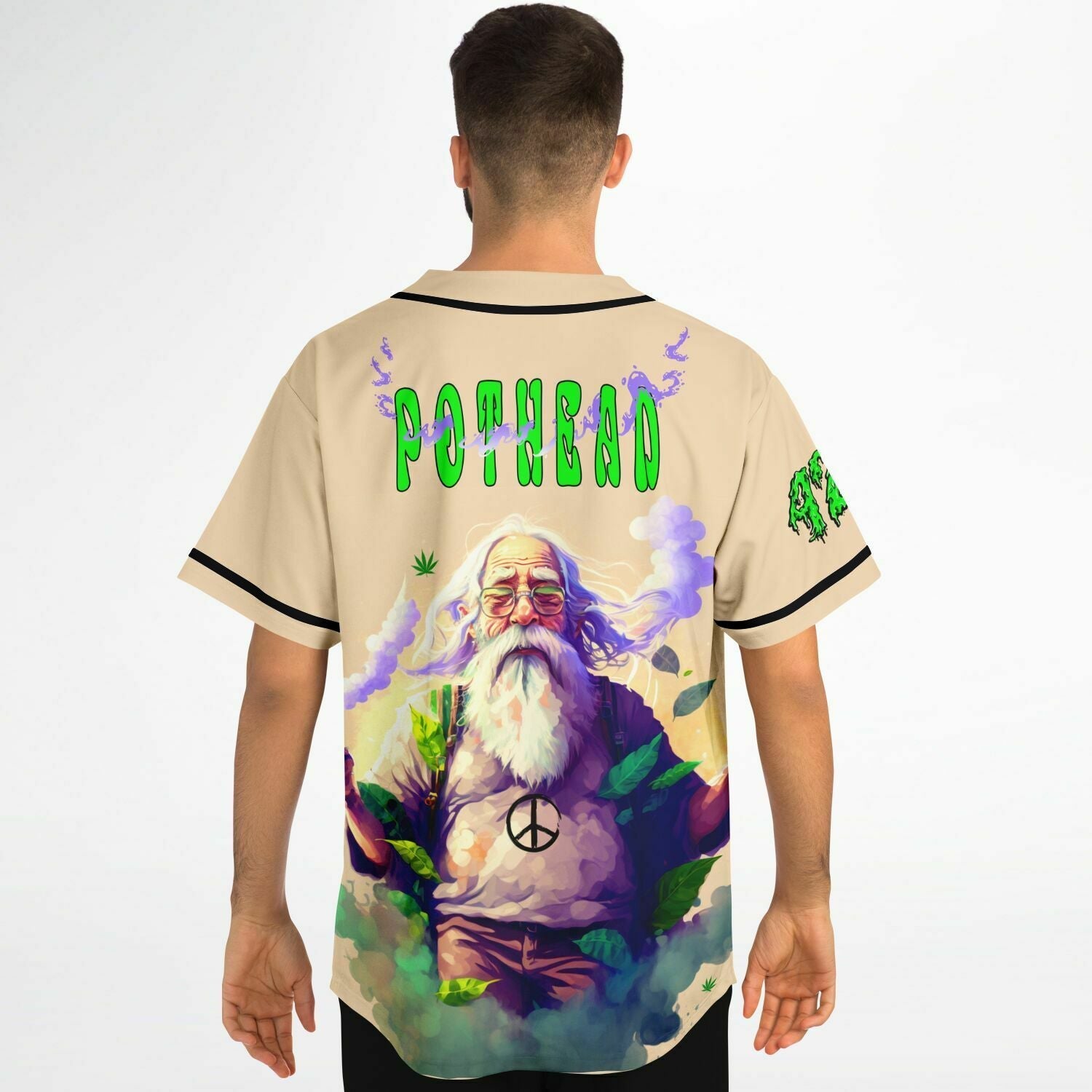 Pot Head rave baseball jersey