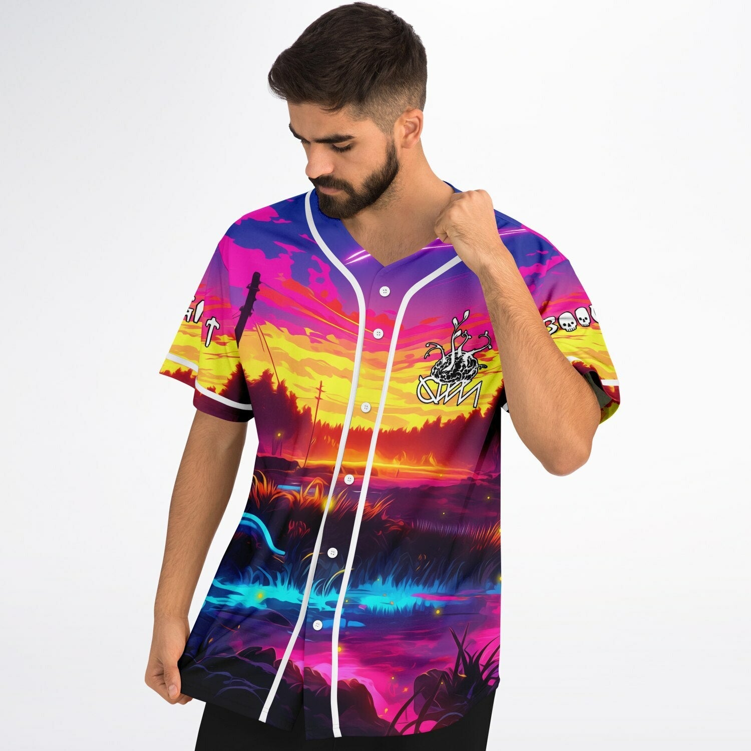 Chris We custom jersey Baseball Jersey V1