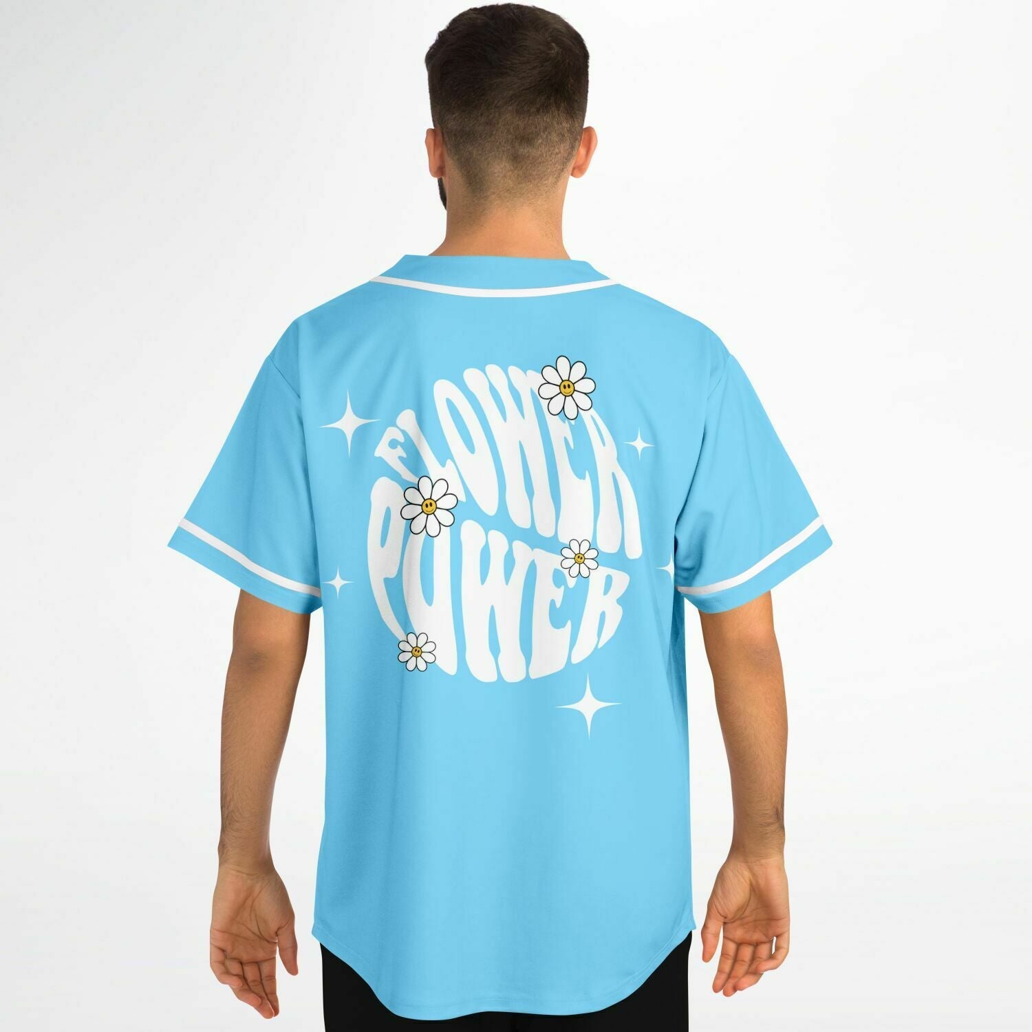 Power flower Baseball Jersey