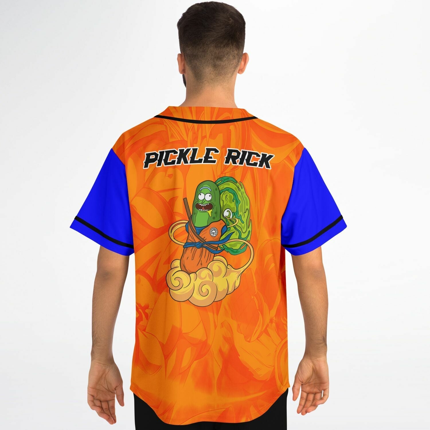 Pickle rick X Dragon Ball Z Jersey