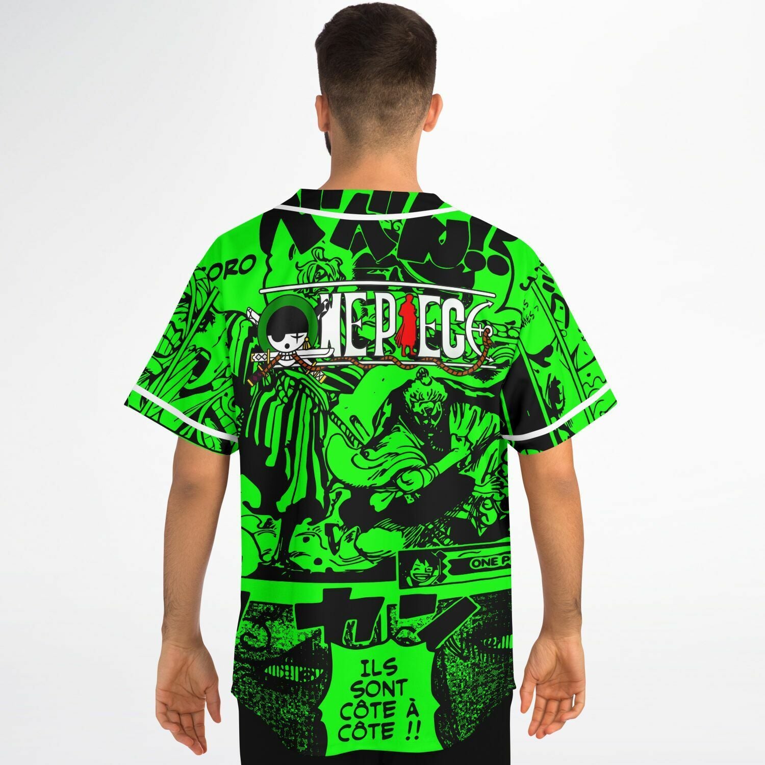 Zoro one piece baseball jersey