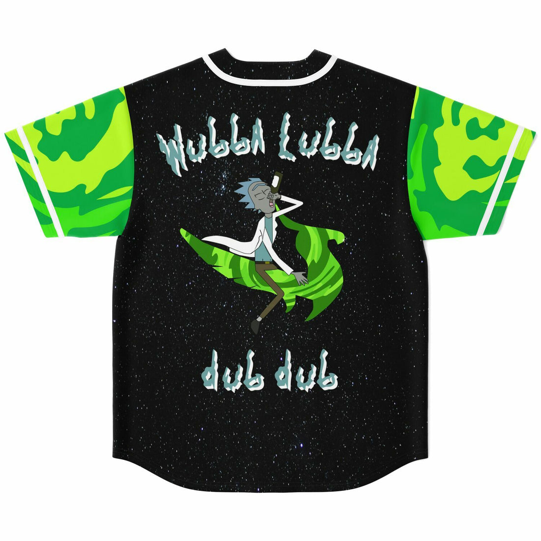 Wubba lubba rick and morty baseball jersey