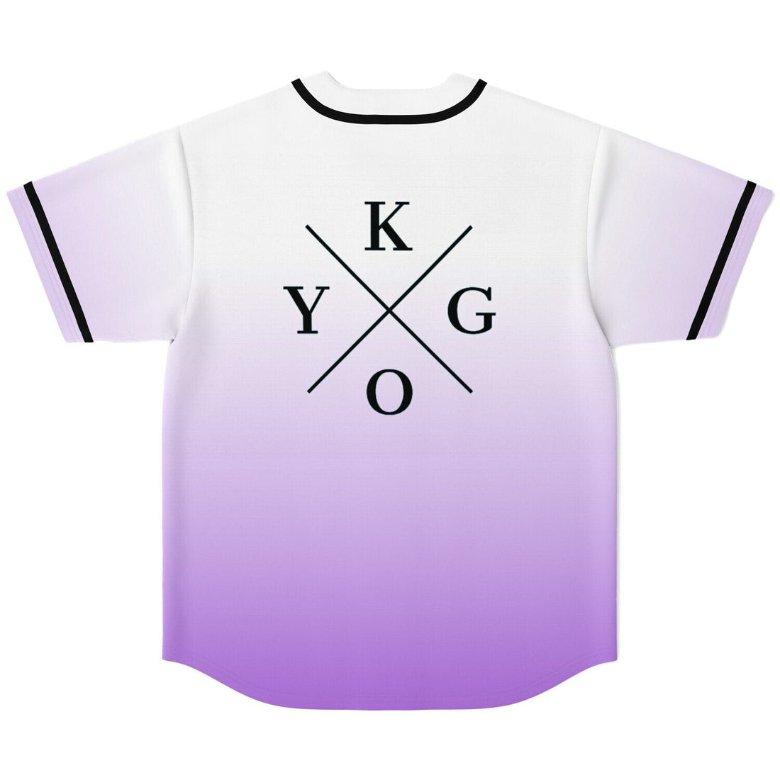 Lavender kygo Baseball Jersey