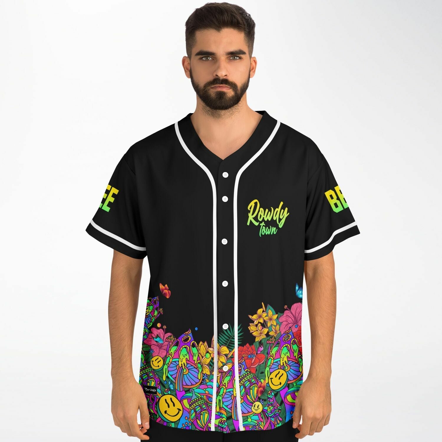Rowdy Town Baseball Jersey V1