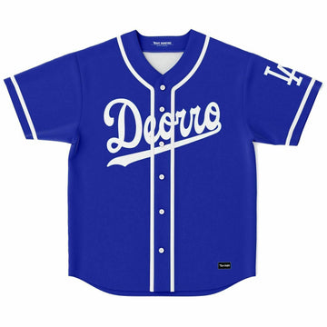 Blue Deorro panda Baseball Jersey