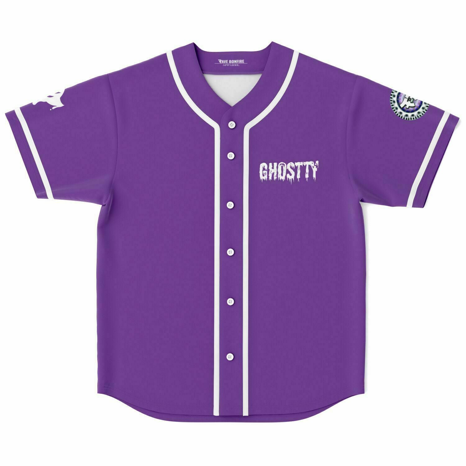 Ghostty Baseball Jersey V1