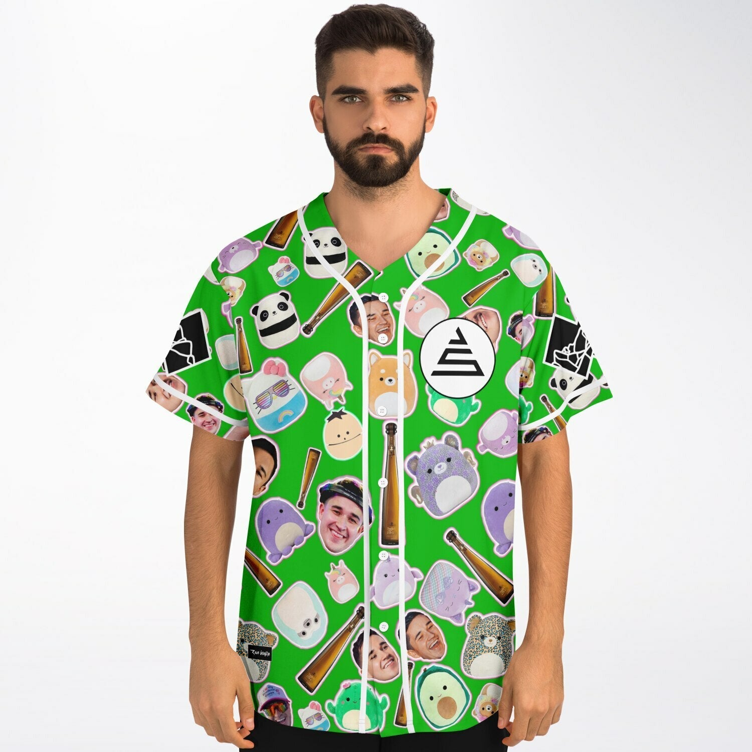 Nick (Expert) Baseball Jersey green