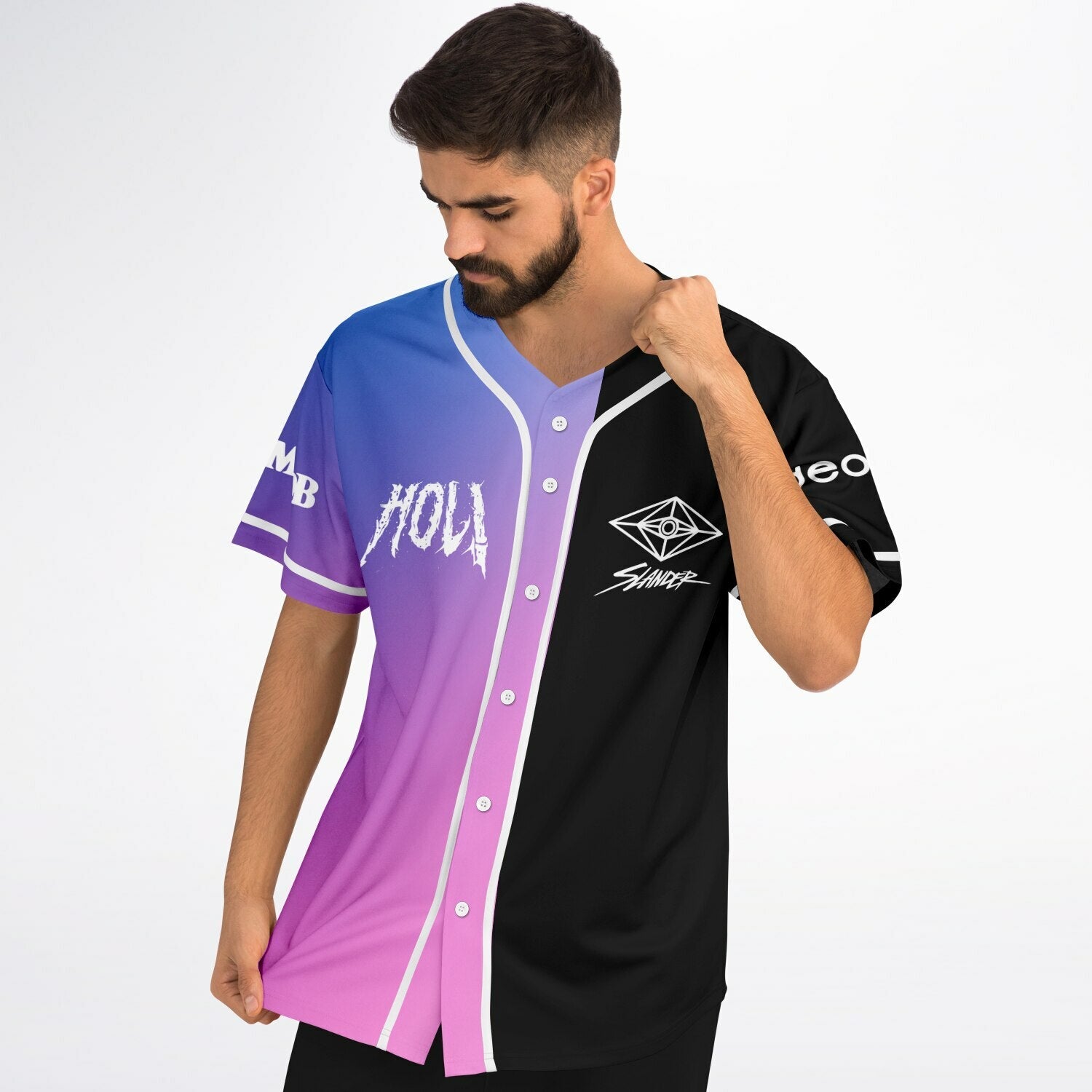 Kemberlee custom Baseball Jersey V1