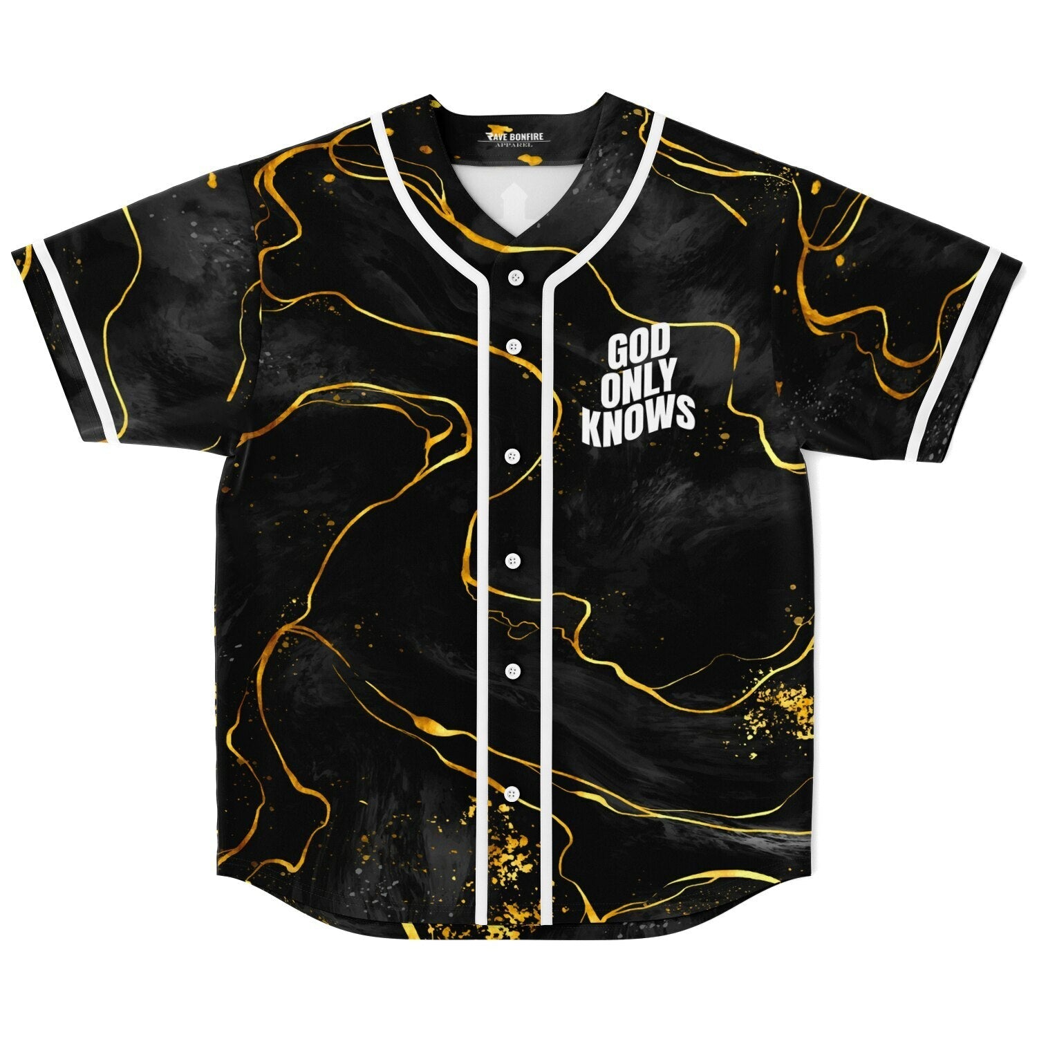 God only knows custom Baseball Jersey