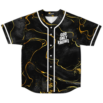 God only knows custom Baseball Jersey