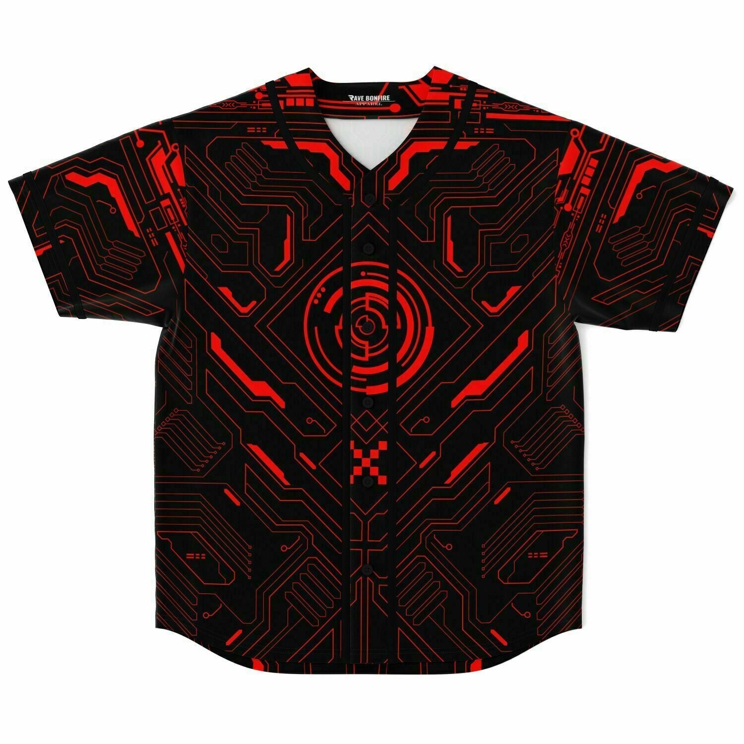 Cyberpunk Hud Baseball Jersey