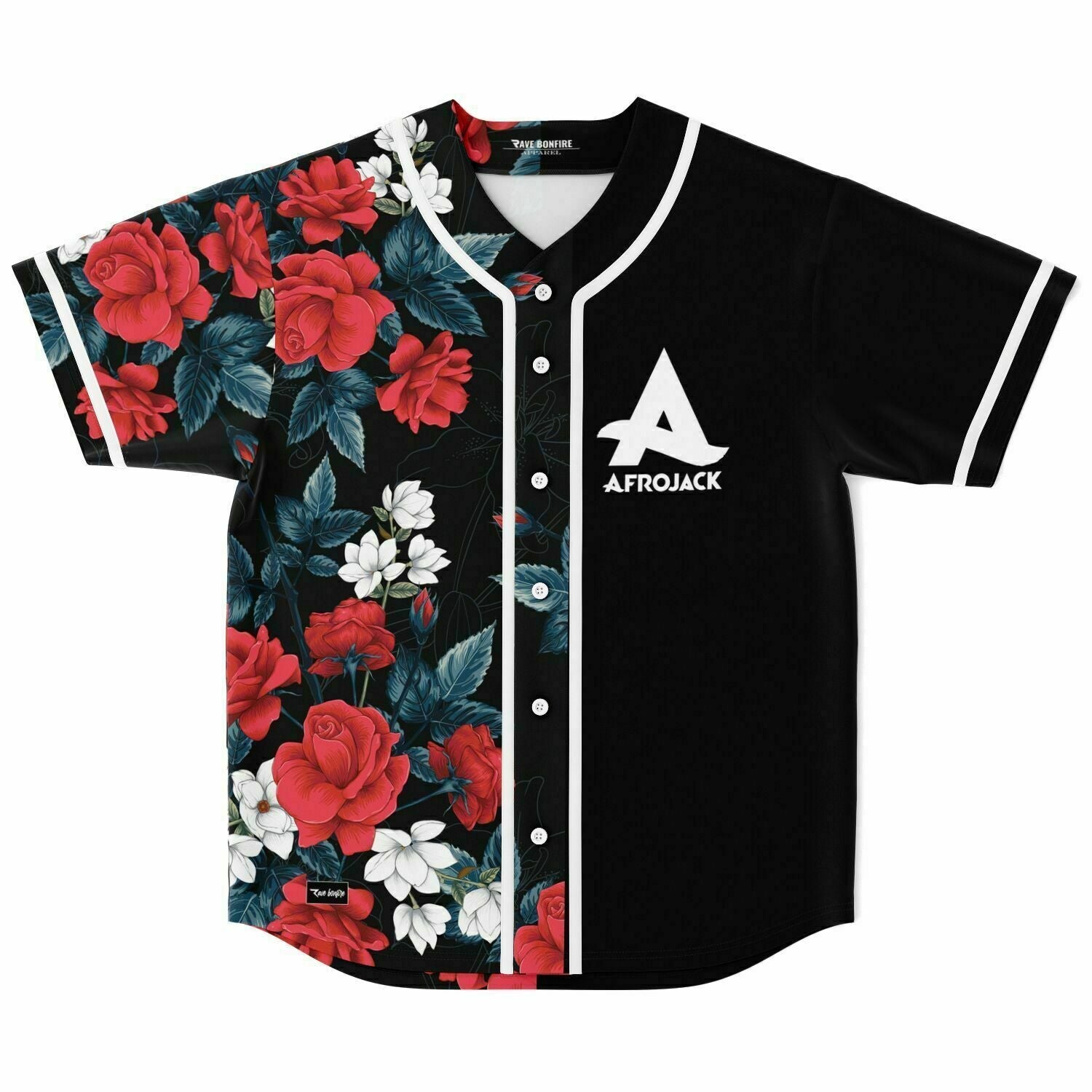 Edwin F Baseball Jersey Afro