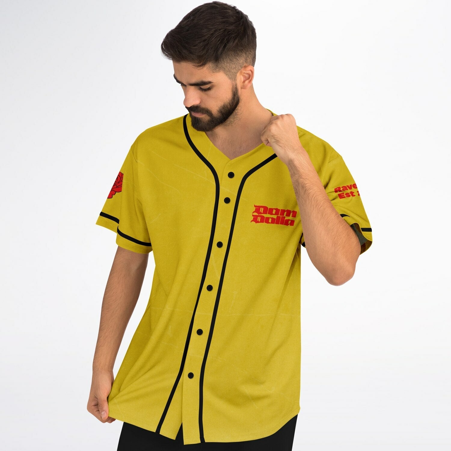 Farah custom Baseball Jersey V1
