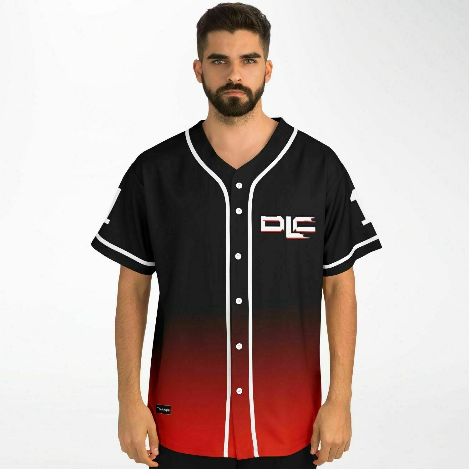 Raul red Baseball Jersey V2
