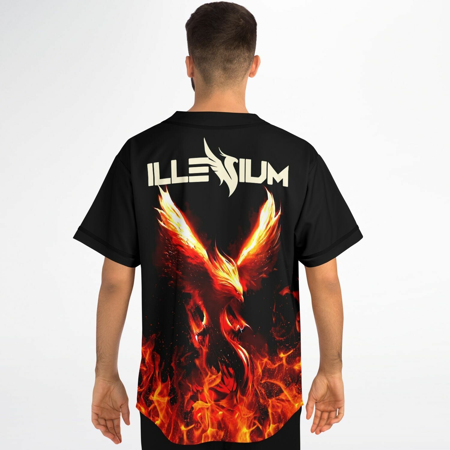 Fire Illenium baseball jersey