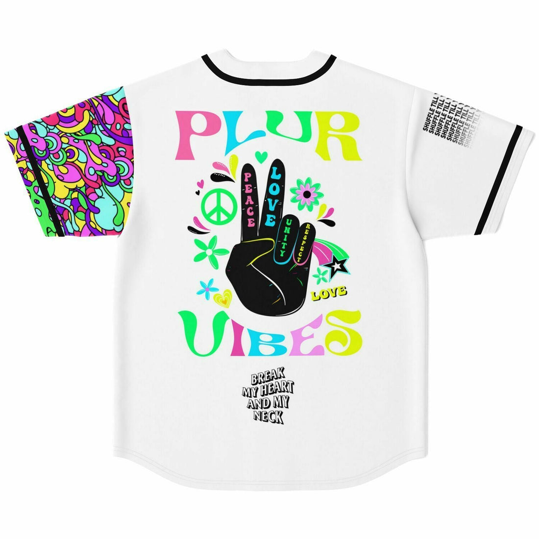 Plur Vibes Baseball Jersey