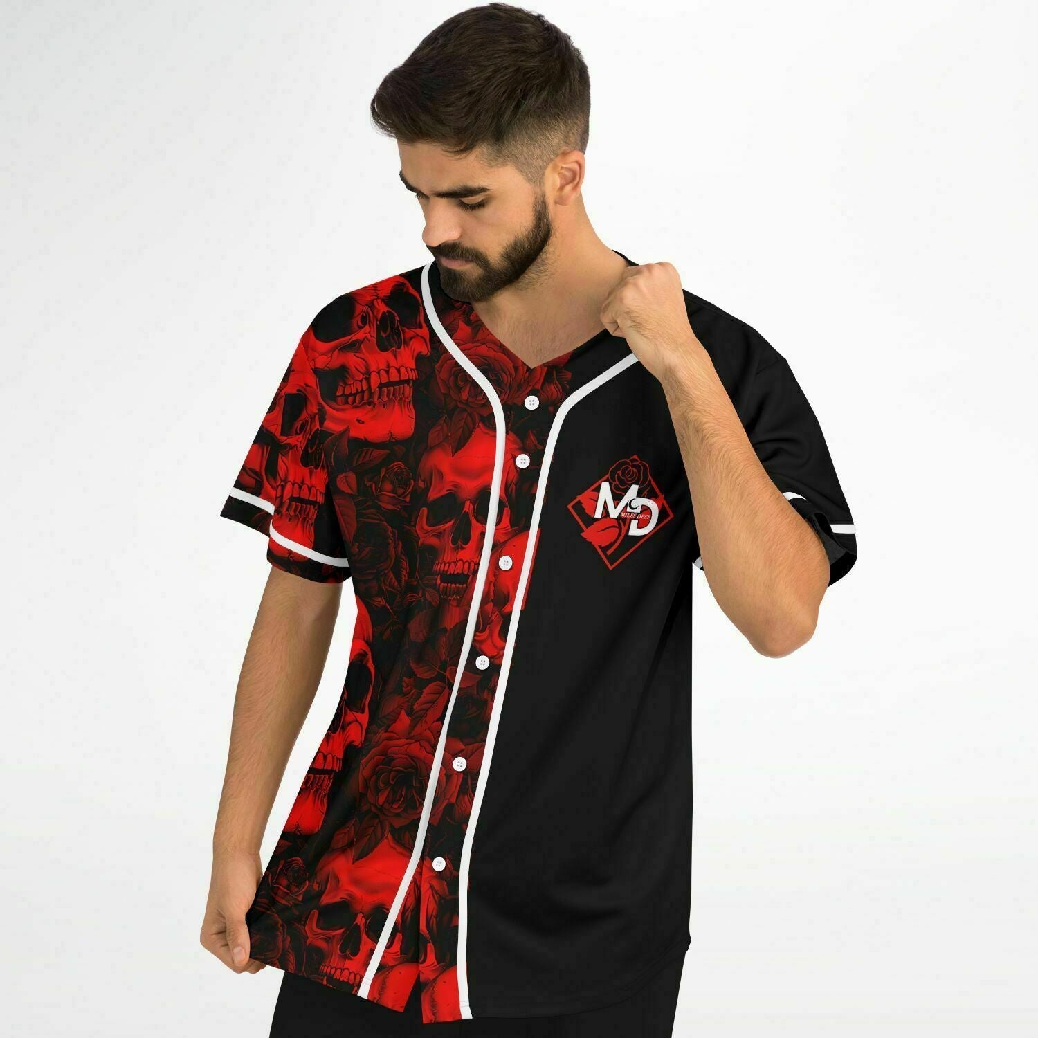 Miles deep Baseball Jersey