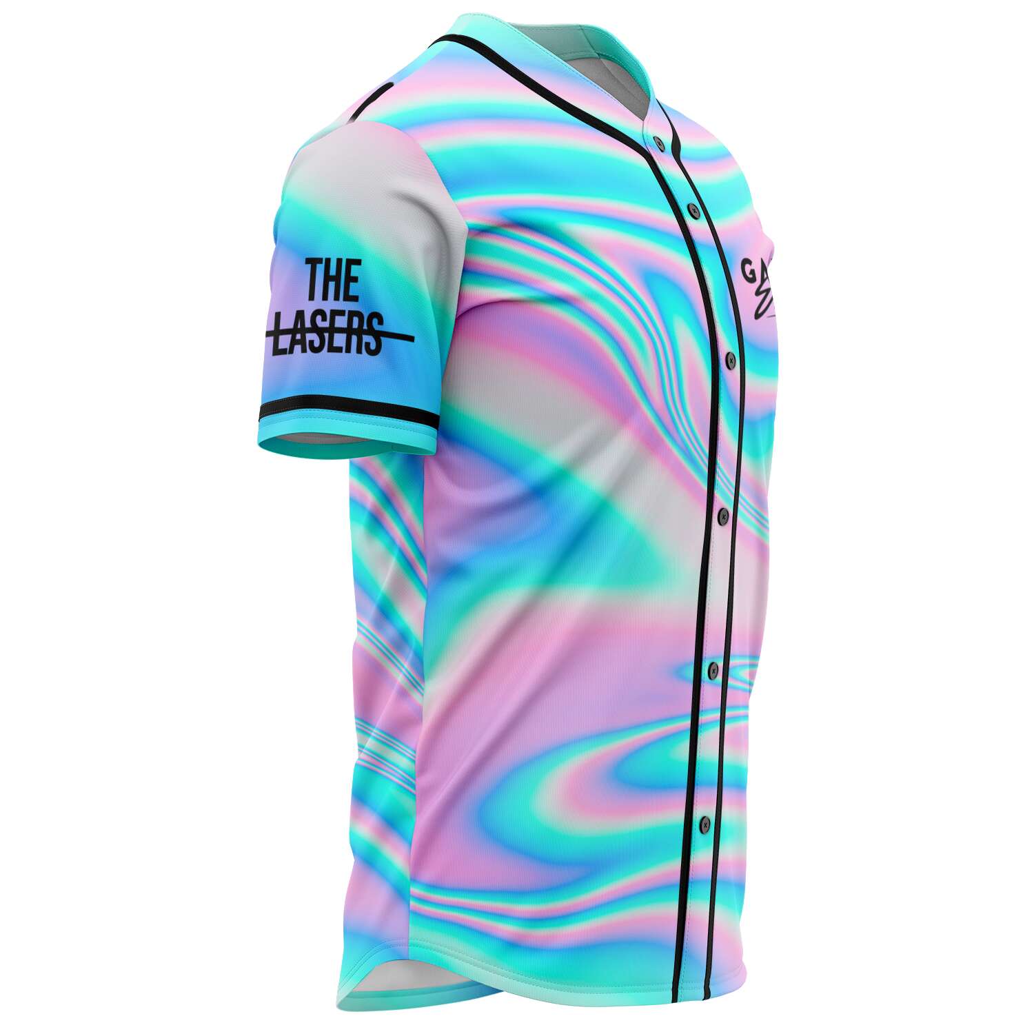 Blue Mallory gareth custom jersey